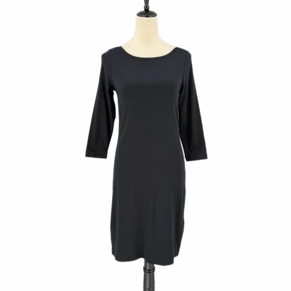 GAP NEW Black Casual Simple Basic Staple Versatile Workwear Office T-shirt Dress